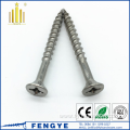 Stainless Cross Recessed Countersunk Flat Head Wood Screw